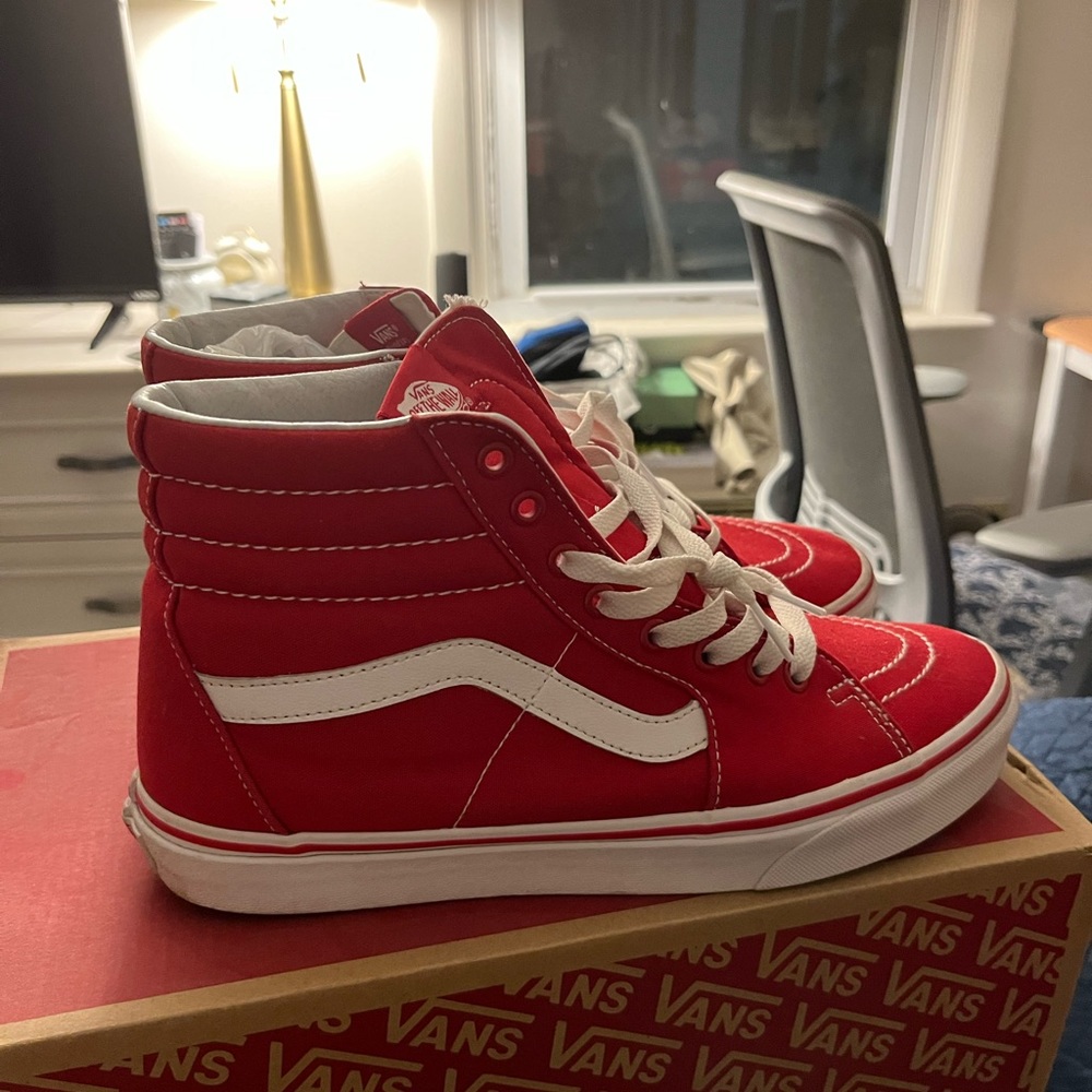 Vans Hightops Red